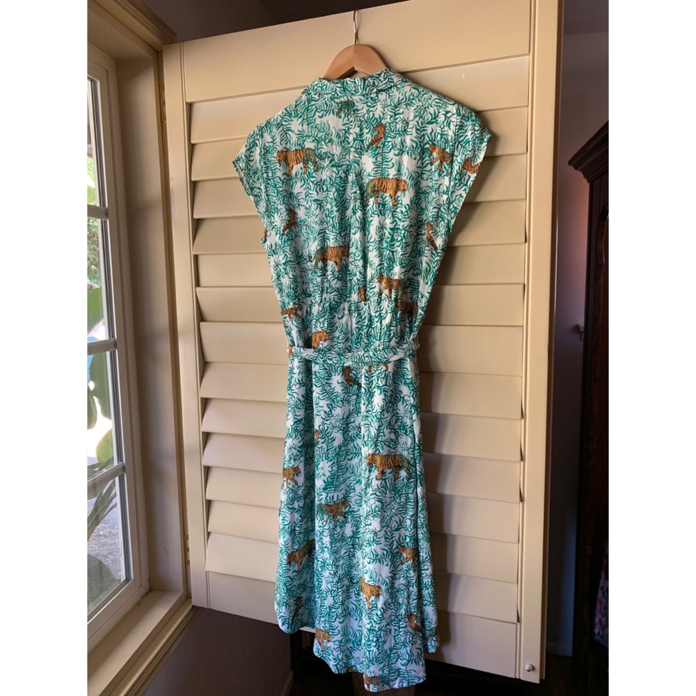 NWT Anthropologie Jungle Catherine Shirt Dress - Picture 4 of 7